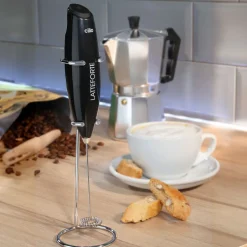Batidor espumador para leche Cilio (con soporte)