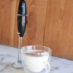 Batidor espumador para leche Cilio (con soporte)