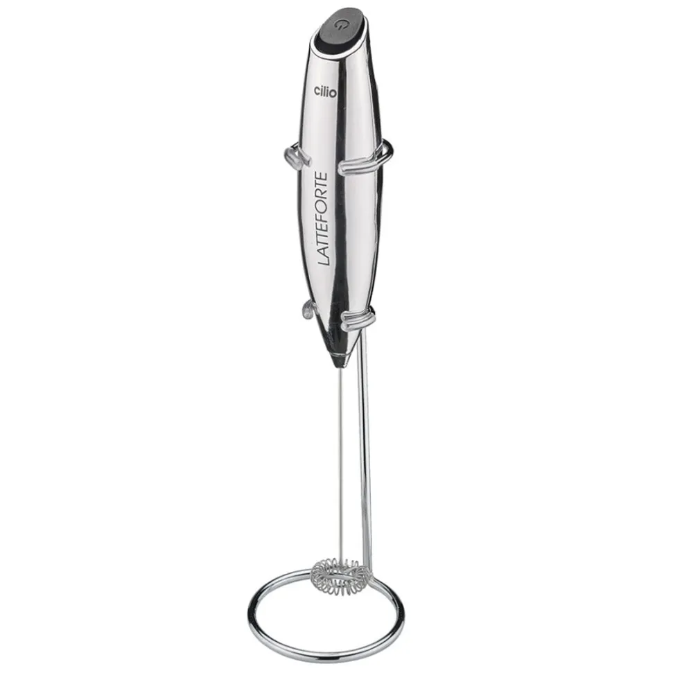 Batidor espumador para leche Cilio (con soporte)