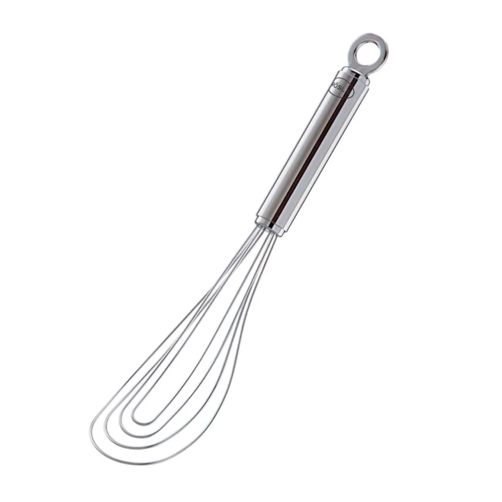 Batidor plano de varillas de acero inoxidable Rösle