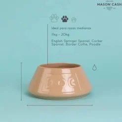 Bol cerámico antivuelco para mascotas Cane Mason Cash