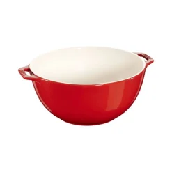 Bol cerámico con asas Staub