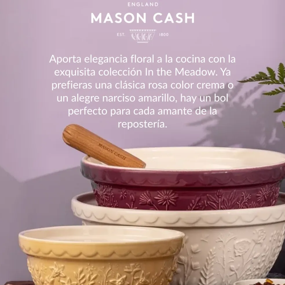 Bol cerámico con asa y pico vertedor In The Meadow Mason Cash