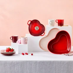 Bol cerámico corazón de Le Creuset