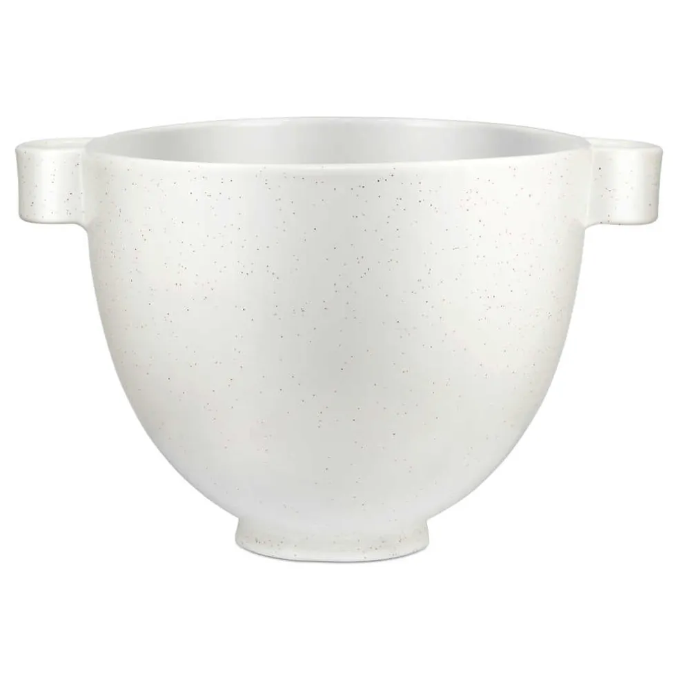 Bol cerámico reforzado con titanio Speckled Stone de 4,7l KitchenAid