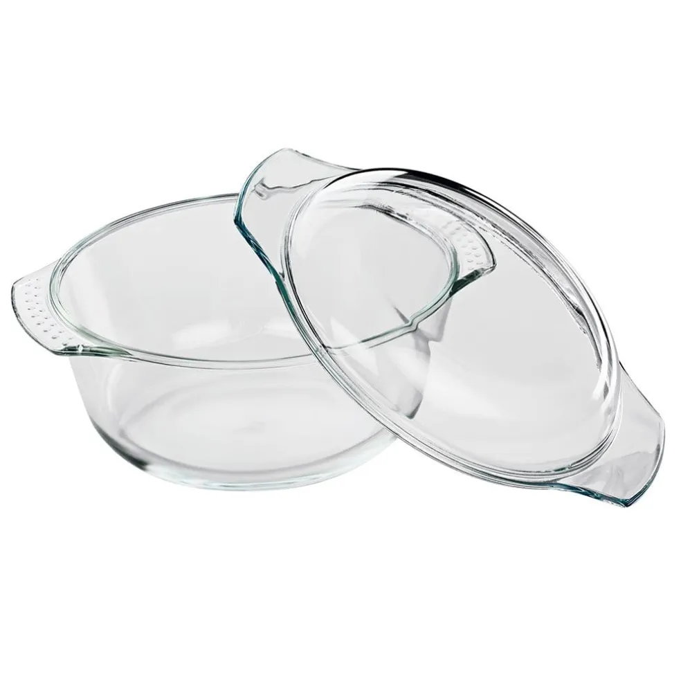 Bol de cristal con tapa Küchenprofi