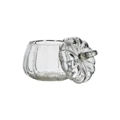 Bol de cristal con tapa Pumpkin Affari of Sweden