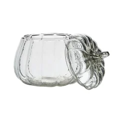 Bol de cristal con tapa Pumpkin Affari of Sweden