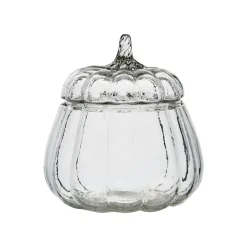 Bol de cristal con tapa Pumpkin Affari of Sweden