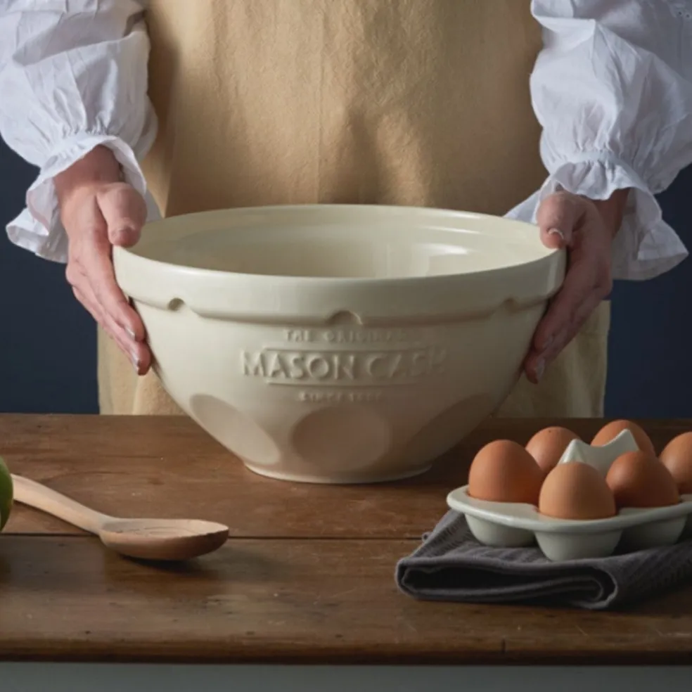 Bol mezclador cerámico con soporte Mason Cash