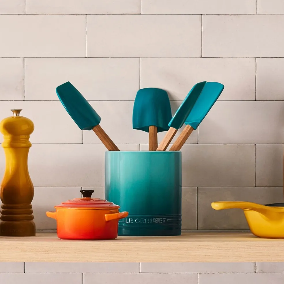 Bote cerámico para espátulas Signature Le Creuset