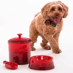 Bote contenedor con cuchara Le Creuset