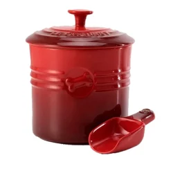 Bote contenedor con cuchara Le Creuset