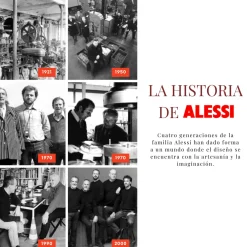 Bote hermético de vidrio Gianni Alessi