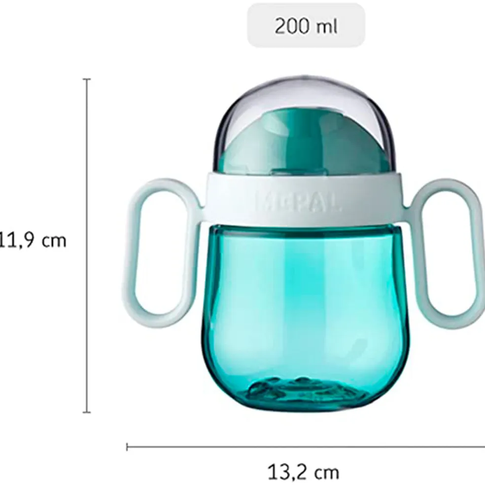 Botella con asas para bebé Mio de Mepal