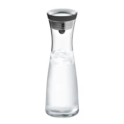 Botella de cristal con colador y tapa oscilante WMF