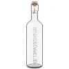 Botella hermética de cristal 1 litro Luigi Bormioli