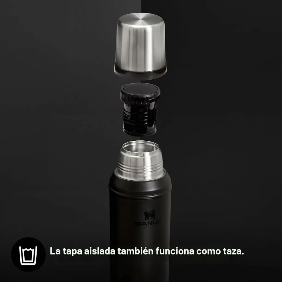Botella termo de acero inox The Legendary 940 ml Classic Stanley