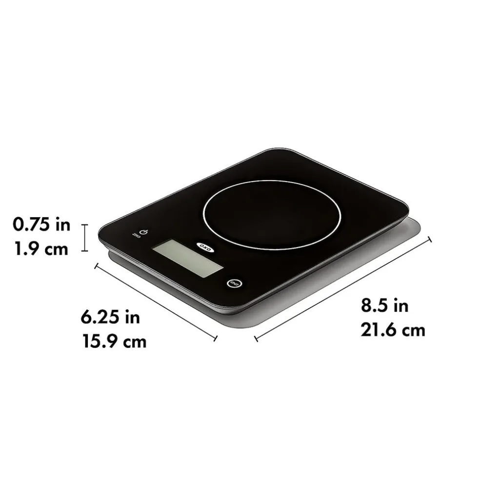 Báscula de vidrio 5KG OXO
