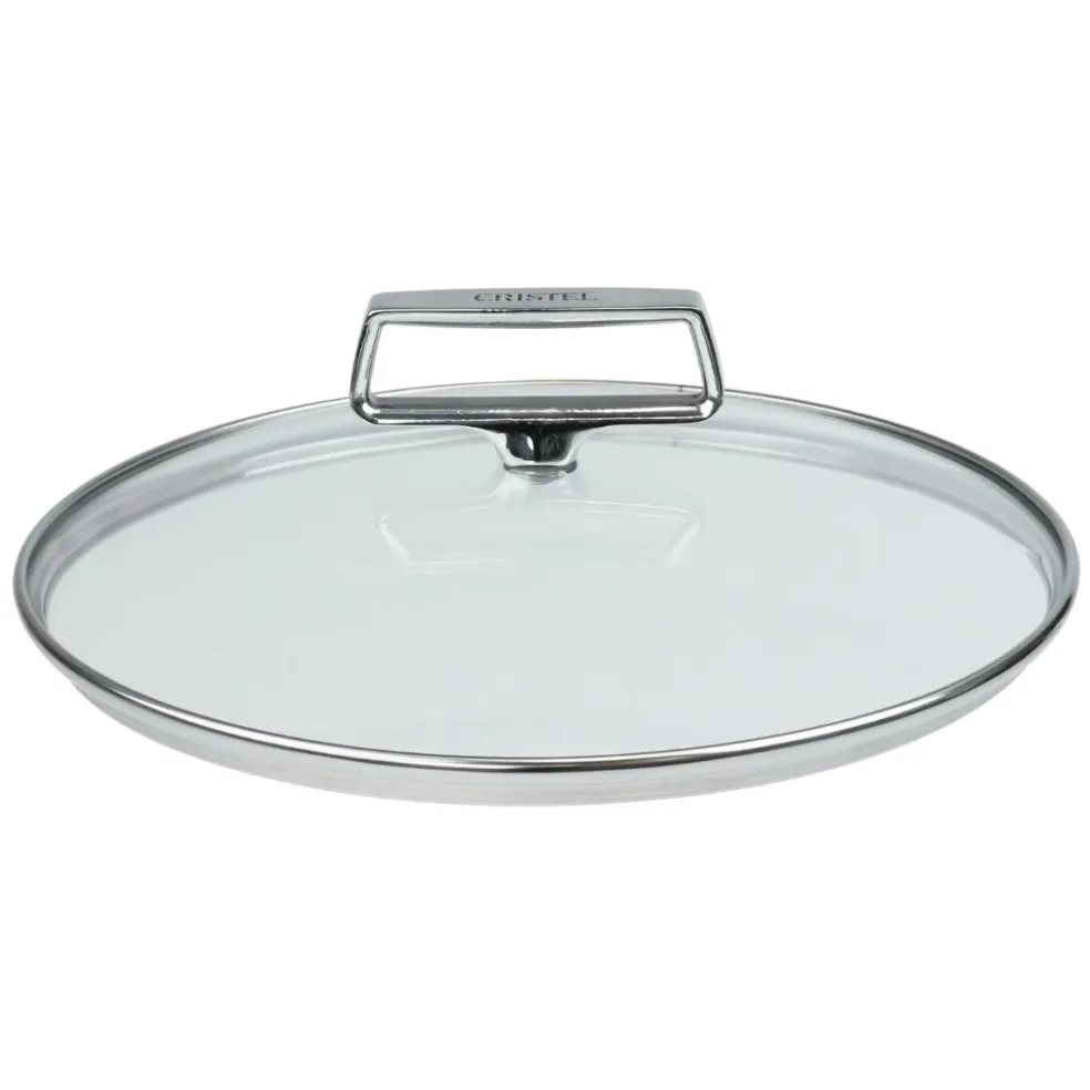 Cacerola alta de acero inoxidable 5-Ply con tapa Castel'Pro Cristel