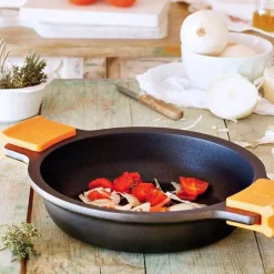 Cacerola baja antiadherente con tapa Efficient Bra