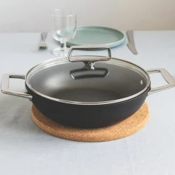 Cacerola baja cerámica con tapa Ceraliss+ Castel'Pro Cristel
