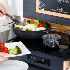 Cacerola baja cerámica con tapa Ceraliss+ Castel'Pro Cristel