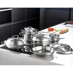 Cacerola baja 28cm de acero con tapa Original-Profi Collection® Fissler