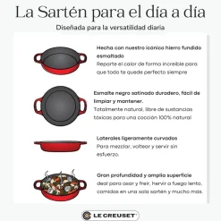 Cacerola de hierro multifunción Signature Le Creuset