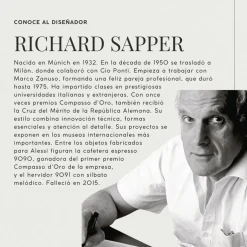 Cafetera de acero inoxidable Richard Sapper Alessi