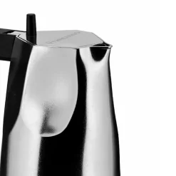 Cafetera de aluminio fundido Ossidiana Alessi