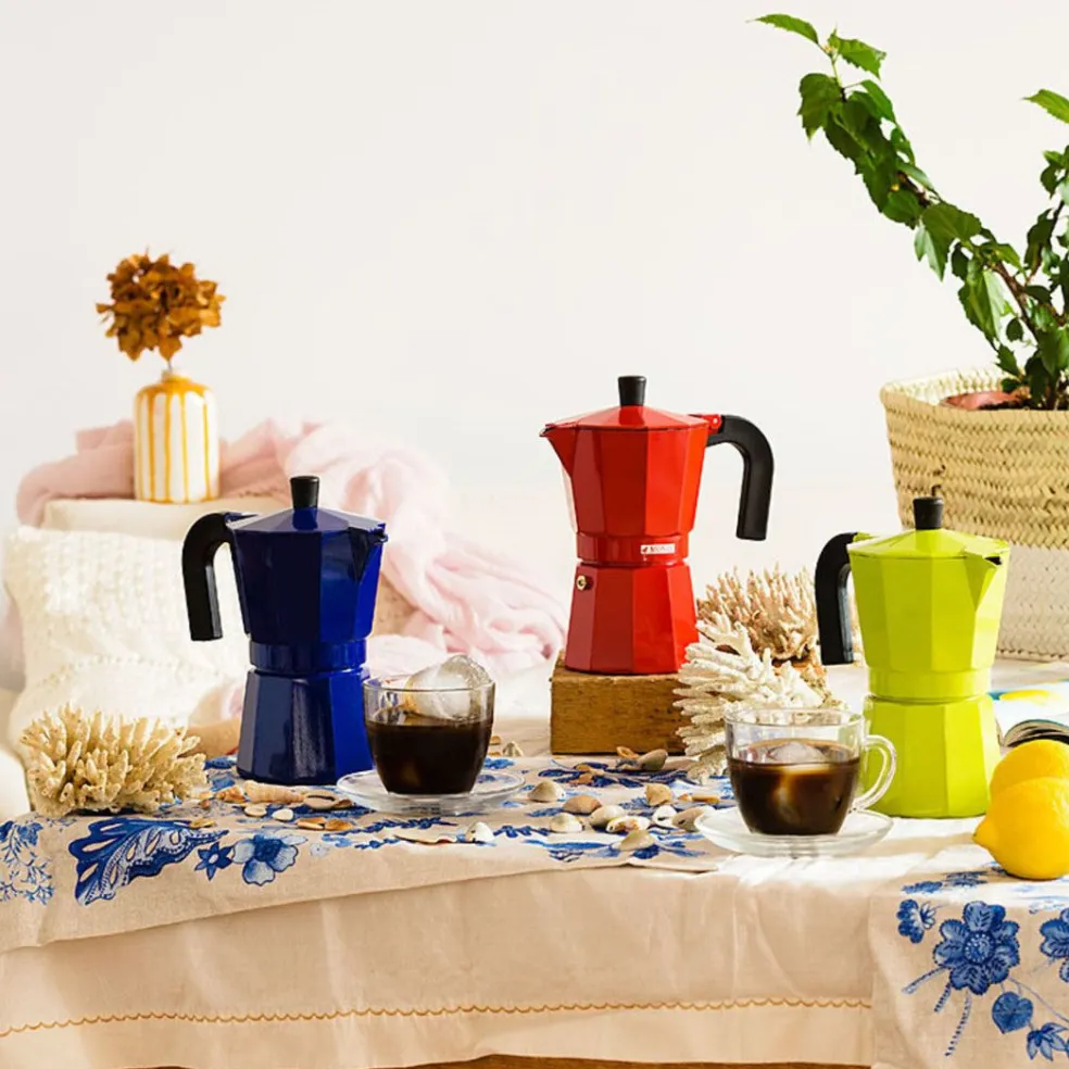 Cafetera de aluminio Monix