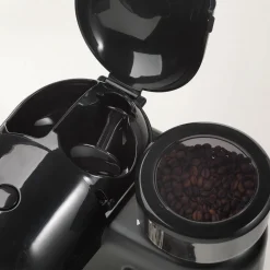 Cafetera Espresso Moderna con molinillo Ariete