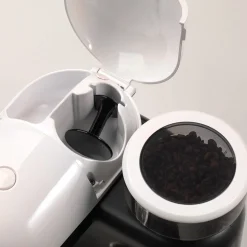 Cafetera Espresso Moderna con molinillo Ariete