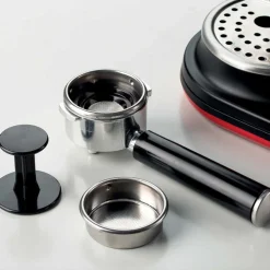 Cafetera Espresso Moderna con molinillo Ariete