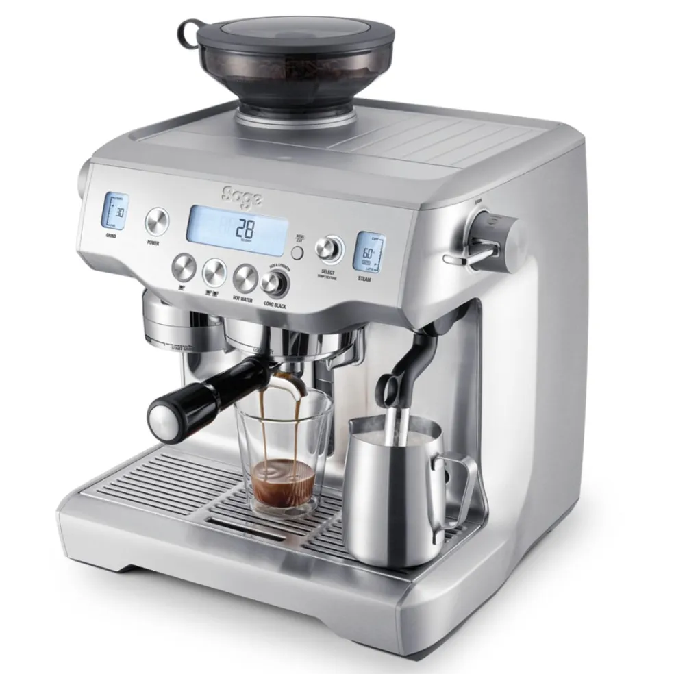 Cafetera Expresso Automática con molinillo y 2 calderas Oracle Sage