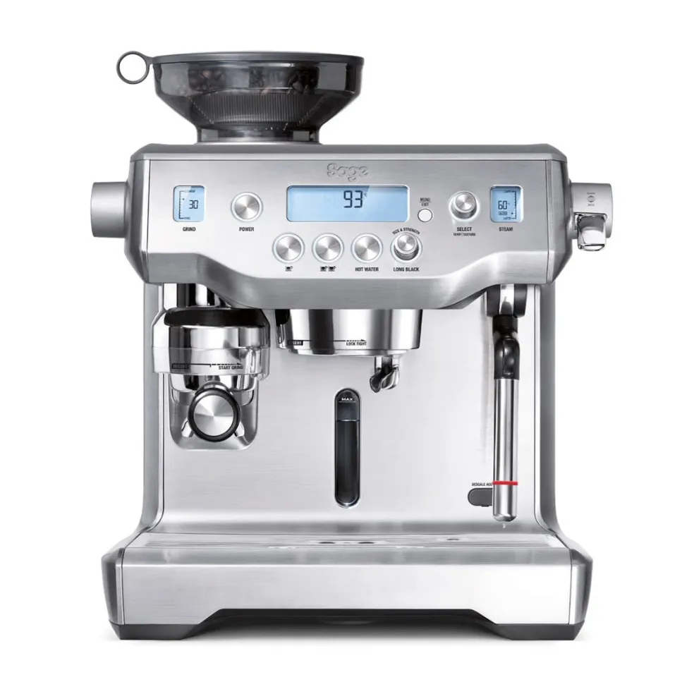 Cafetera Expresso Automática con molinillo y 2 calderas Oracle Sage