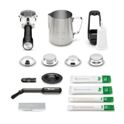 Cafetera Expresso automática con molinillo, pantalla táctil y extracción en frío Barista Touch™ Impress Sage