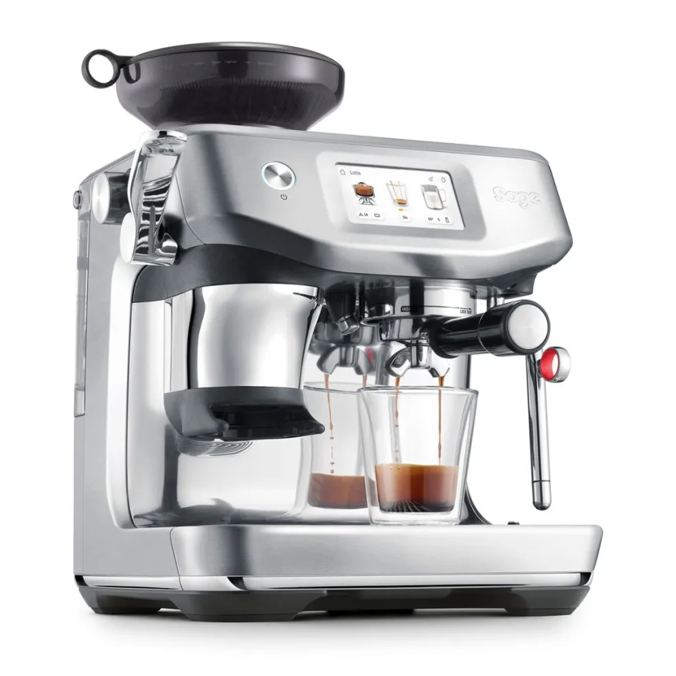 Cafetera Expresso automática con molinillo y pantalla táctil Barista Touch Impress Sage