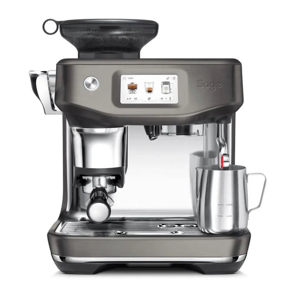 Cafetera Expresso automática con molinillo y pantalla táctil Barista Touch Impress Sage