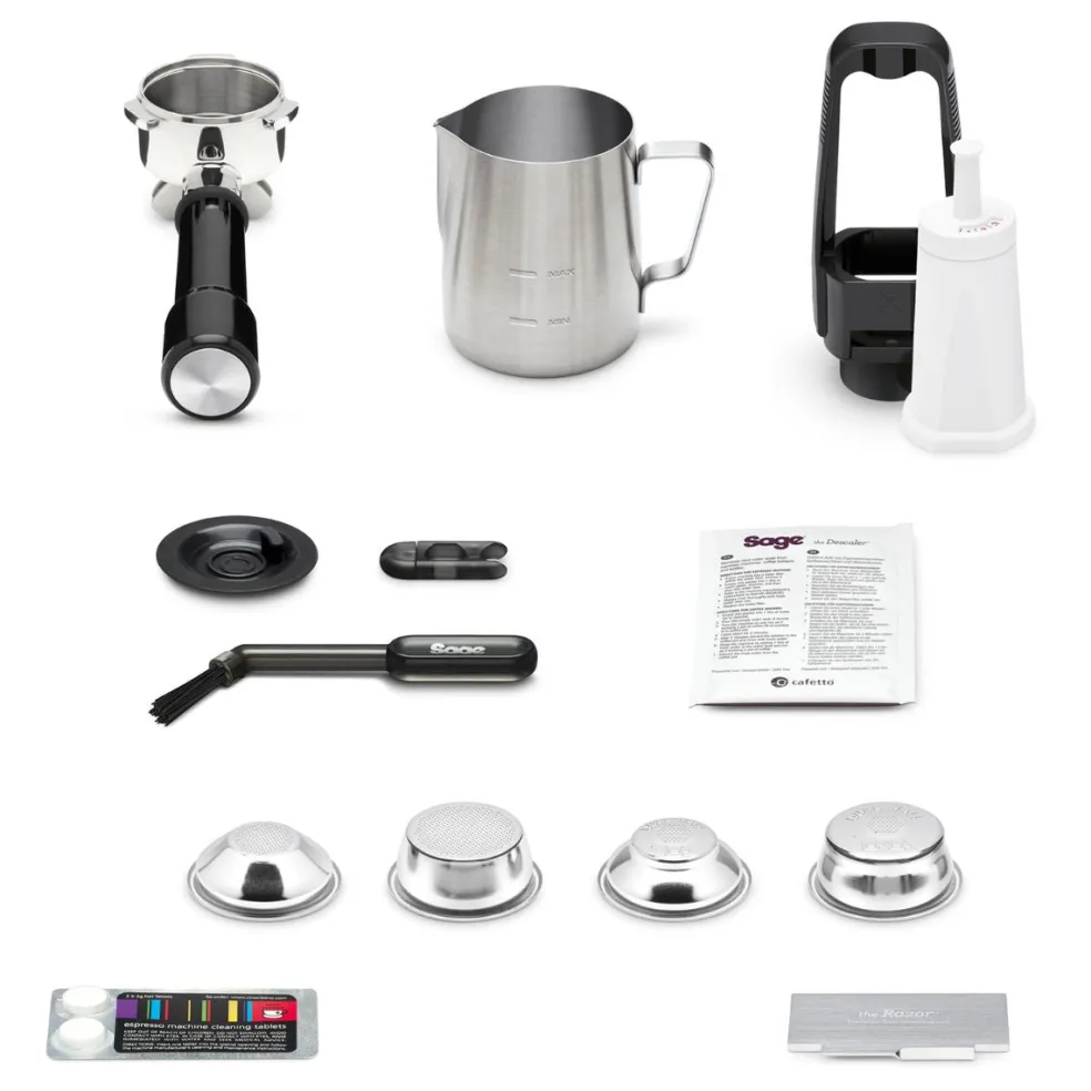 Cafetera Expresso automática con molinillo y pantalla táctil Barista Touch Impress Sage
