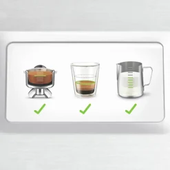 Cafetera Expresso automática con molinillo y pantalla táctil Barista Touch Impress Sage