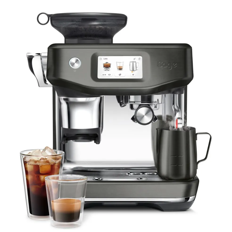 Cafetera Expresso automática con molinillo y pantalla táctil Barista Touch Impress Sage