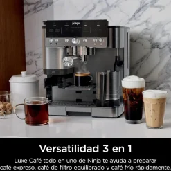 Cafetera Expresso 3 en 1 Ninja Luxe Café Premier ES601 Ninja®