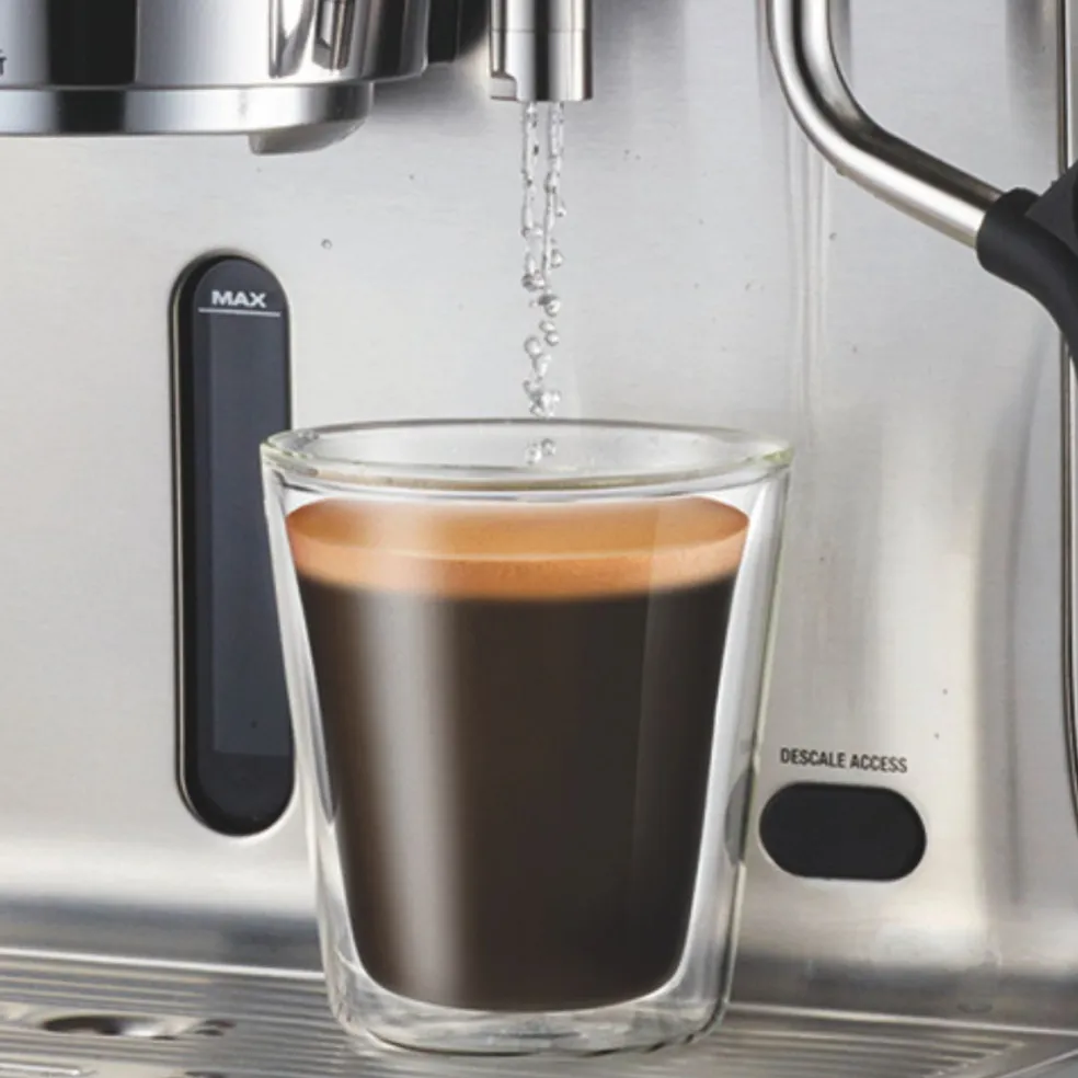 Cafetera Expresso manual con 2 calderas Dual Boiler™ Sage