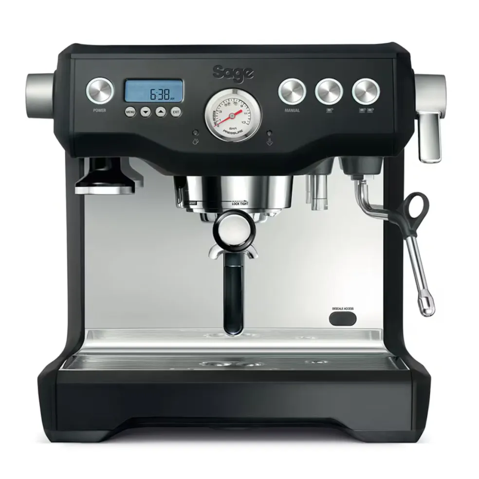 Cafetera Expresso manual con 2 calderas Dual Boiler™ Sage