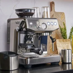 Cafetera Expresso manual con molinillo Barista Express Impress Sage
