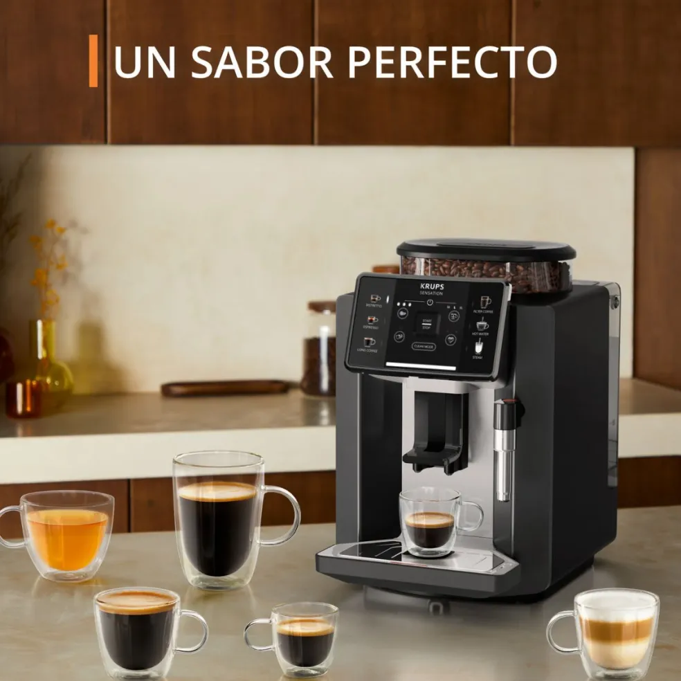 Cafetera Expresso superautomática Sensation Krups