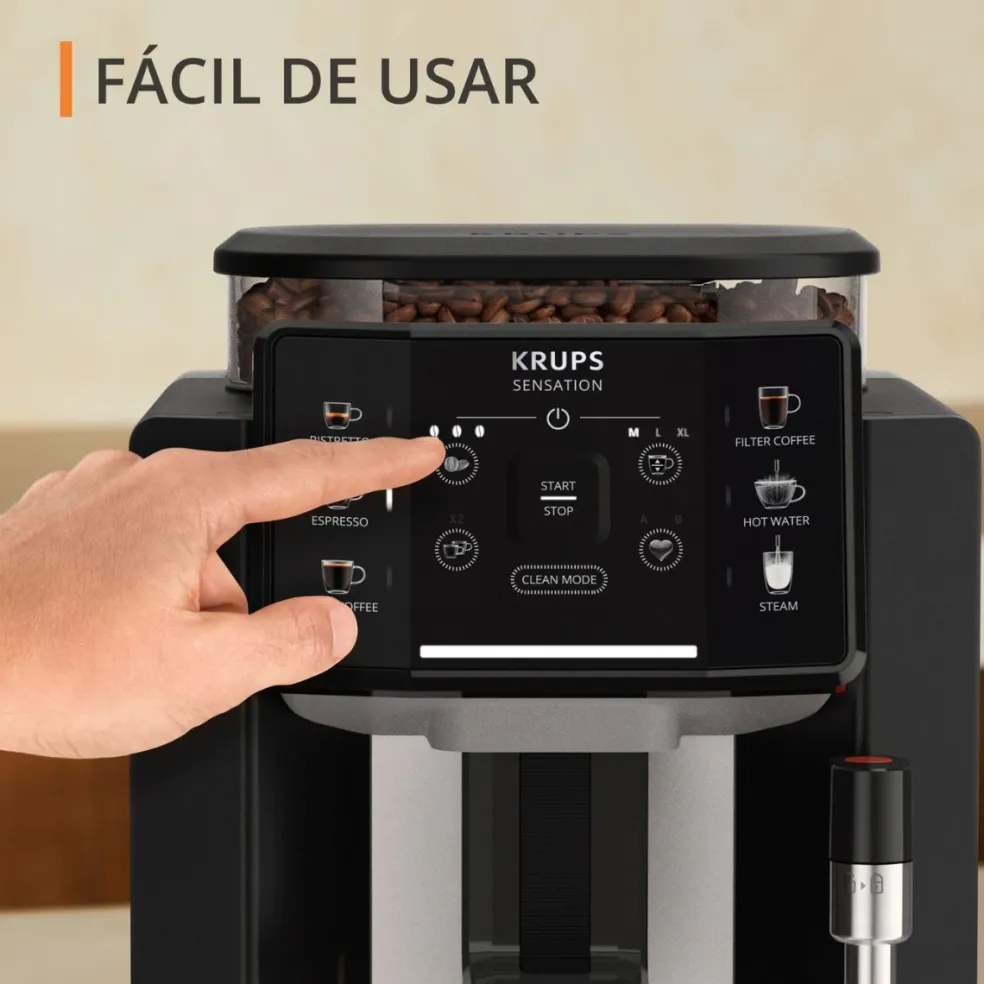 Cafetera Expresso superautomática Sensation Krups