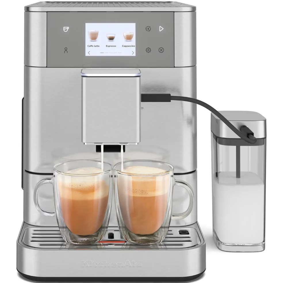 Cafetera Expresso superautomática con depósito de leche KF7 KitchenAid